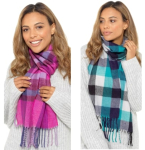 Ladies Checked Scarf